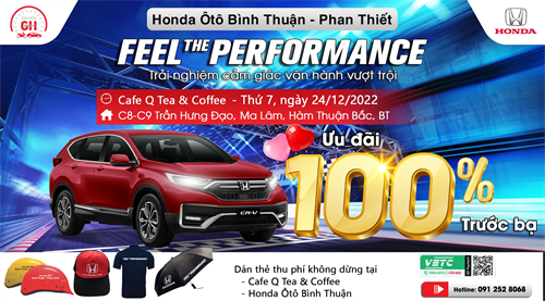 Feel The Performance Trải nghiệm cảm giác vận hành vượt trội tại Cafe Q Tea & Coffee