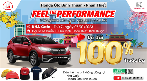 Feel The Performance Trải nghiệm cảm giác vận hành vượt trội tại Kha Cafe Tháng 1-20