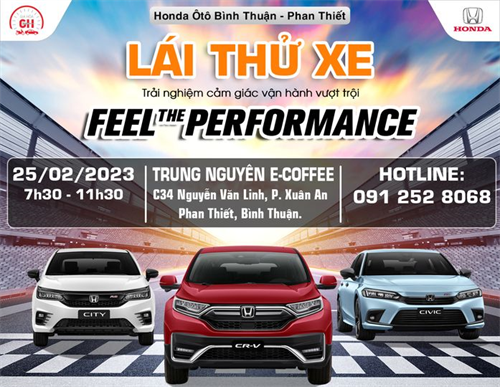  Feel The Performance Trải nghiệm cảm giác vận hành vượt trội tại Trung Nguyên E-Coffee