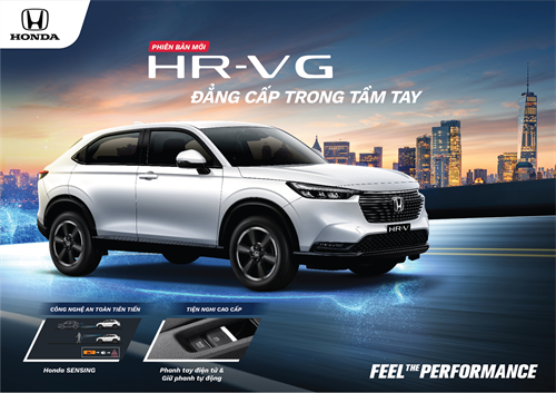 Honda Việt Nam ra mắt bổ sung Honda HR-V phiên bản G mới - Đẳng cấp trong tầm tay